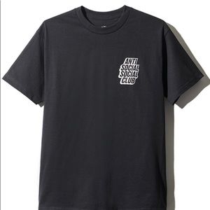 Anti Social Social Club Blocked Logo Tee